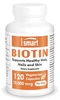Biotina - Capelli e pelle - Vitamina bellezza - 120 caps. veg. - senza OGM - Supersmart