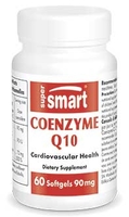 Coenzima Q10 - Contro i disturbi cardiovascolari - 60 capsule - senza OGM - Supersmart