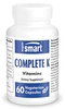 Complete K - Dosaggio elevato - Vitamina K1 e vitamina K2 - 60 caps. vegetariane - Supersmart