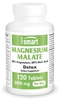 Magnesium Malate 800 mg - Riduce la Fatica fisica e morale - 120 Compresse - Senza OGM - Supersmart
