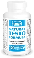 Natural TestoFormula - Aumenta il testosterone - 120 caps. veg. - Supersmart
