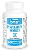 Resveratrol Synergy - Mix di transresveratrolo e polifenoli eccezionale - Alta biodisponibilità - 60 caps. vegetariane - Supersmart