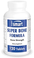 Super Bone Formula - Una Formula Eccezionale per la salute delle ossa - 120 compresse - Senza OGM - Supersmart