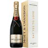 Moët & Chandon - Champagne Brut “moët Impérial Love Cardboard Moët E Chandon Gift Box