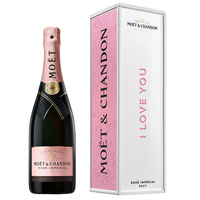 Moët & Chandon - Champagne Brut Rosé Impérial I Love You