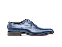 Andrea - Francesina Uomo Pelle Deco Blu