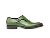 Augusto - Mocassino con Fibbia Calf Crust Verde