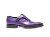 Augusto - Mocassino con Fibbia Calf Crust Viola