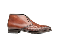 Caligola - Polacchino Calf Crust Intrecciato Marrone
