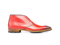 Caligola - Polacchino Calf Crust Rosso