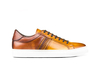 Caracalla - Sneakers bassa calf crust marrone