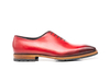 Cesare - Francesina Liscia Calf Crust Rosso