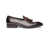 Claudio - Mocassino con Nappina Calf Crust Testa di moro