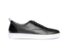 Danilo - Sneakers oxford scamosciato vitello nero