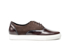 Danilo - Sneakers oxford scamosciato vitello testa di moro
