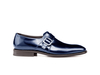 Dante - Mono fibbia Uomo Lucido Blu Scuro