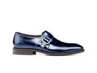 Dante - Mono fibbia Uomo Lucido Blu Scuro