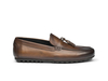 Flavio - Driver Uomo Pelle Deco Marrone