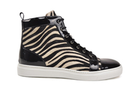 Gianmarco - Sneakers alta pelle bicolore
