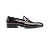 Gianni - Mocassino Uomo Morsetto Pelle Abrasivato Viola
