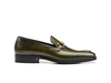 Gianni - Mocassino Uomo Morsetto Pelle Decolorata Oliva