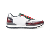Italo - Running bassa abrasivato multicolore chicco di riso bianco