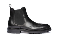 Luciano - Stivaletti Uomo Pelle Vitello nero