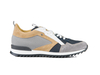 Mercurio - Running bassa scamosciata multicolore grigio