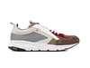Mercurio - Running scamosciata multicolore marrone suola Vibram