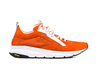 Mercurio - Running scamosciato perforato arancione e suola Vibram