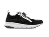 Mercurio - Running scamosciato perforato nero e suola Vibram
