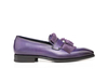 Nerone - Mocassino con Frangia Calf Crust Viola