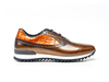 Nerva - Running bassa pellame abrasivato bronzo