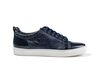Pietro - Sneakers basse stampa damasco blu