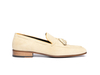 Romeo - Mocassino con nappine scamosciato sabbia