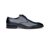 Tiberio - Derby con Bucatura Calf Crust Blu scuro
