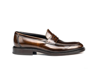 Uliassi - Mocassino Uomo Pelle Spazzolata Bronzo