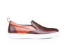 Valentino - Sneakers mocassino decolorato cuoio testa di moro
