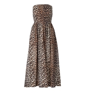 ABITO A FASCIA LEOPARDATO GANNI