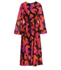 ABITO CARTWHEEL NERO ARANCIO VIOLA ESSENTIEL ANTWERP