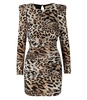 ABITO DAFNE ANIMALIER BEIGE NERO ANIYE BY