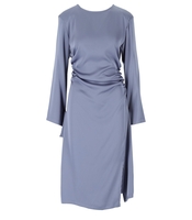 ABITO MIDI SATIN PERVINCA WEILI ZHENG