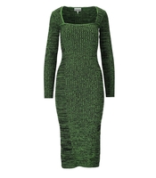 ABITO TUBINO IN MAGLIA VERDE GANNI