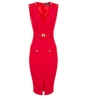 ABITO TUBINO SMANICATO ROSSO ELISABETTA FRANCHI