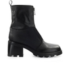 ANFIBIO CON ZIP PELLE NERA ELENA IACHI