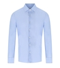 ARCHIVIUM LIGHT BLUE SHIRT WITH MICRO-PATTERN