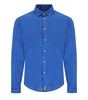 B-D BAGGIES BRAD BLUE LINEN SHIRT