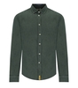 B-D BAGGIES BRAD MILITARY GREEN LINEN SHIRT