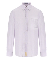 B-D BAGGIES BRADFORD LILAC STRIPED SHIRT