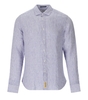 B-D BAGGIES BROOKLING BLUE WHITE STRIPED SHIRT